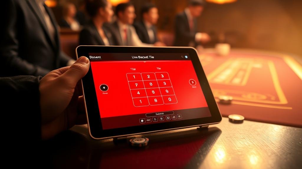 สถิติการเล่นบาคาร่าบนแท็บเล็ต