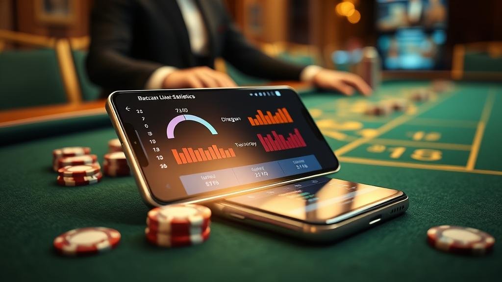 อินเทอร์เฟซเกมบาคาร่าสดบนอุปกรณ์ต่างๆ