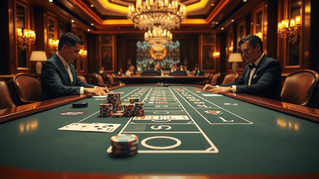 ตารางสถิติและแผนผังไพ่บาคาร่า