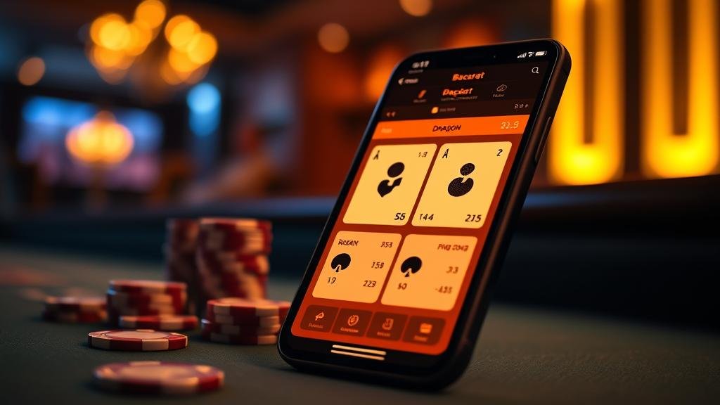 การเล่นบาคาร่าบนมือถือ Android พร้อมเทคนิคเดินเงิน