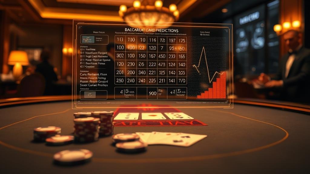 แผนภาพแสดงเทคนิคการเดินเงินบาคาร่า