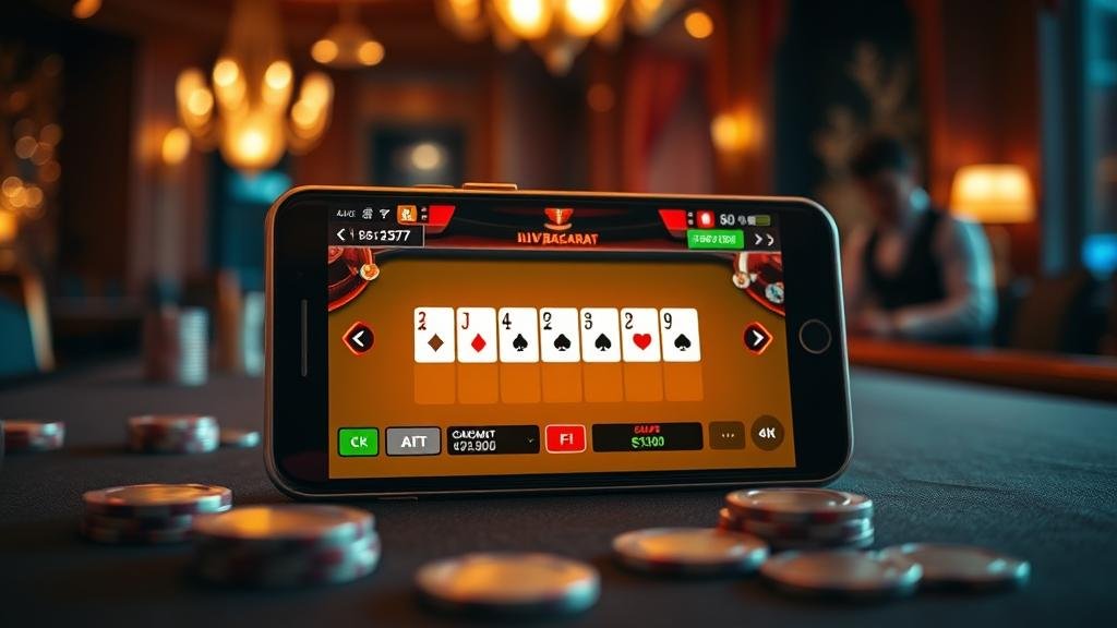 เปรียบเทียบบาคาร่าสด Evolution Gaming และ WM Casino บนมือถือ