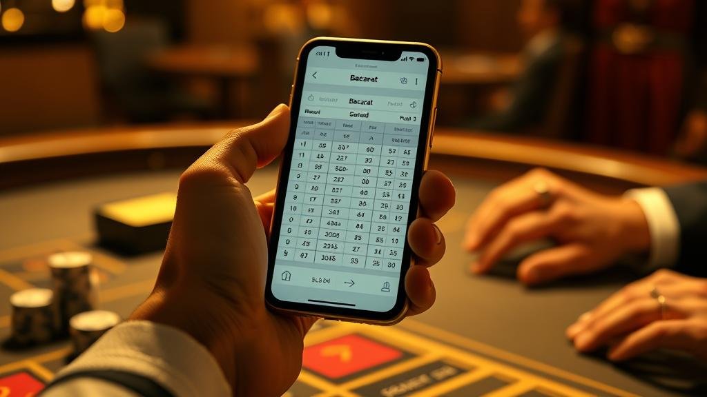 คู่มืออ่านเค้าไพ่บาคาร่า iPhone: เทคนิคเดินเงินฉบับอัปเดต คุมงบให้ได้กำไร