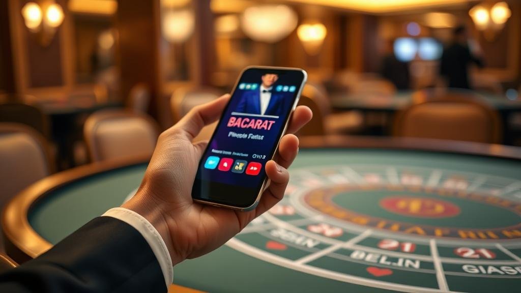 การเล่นบาคาร่าบนเดสก์ท็อป