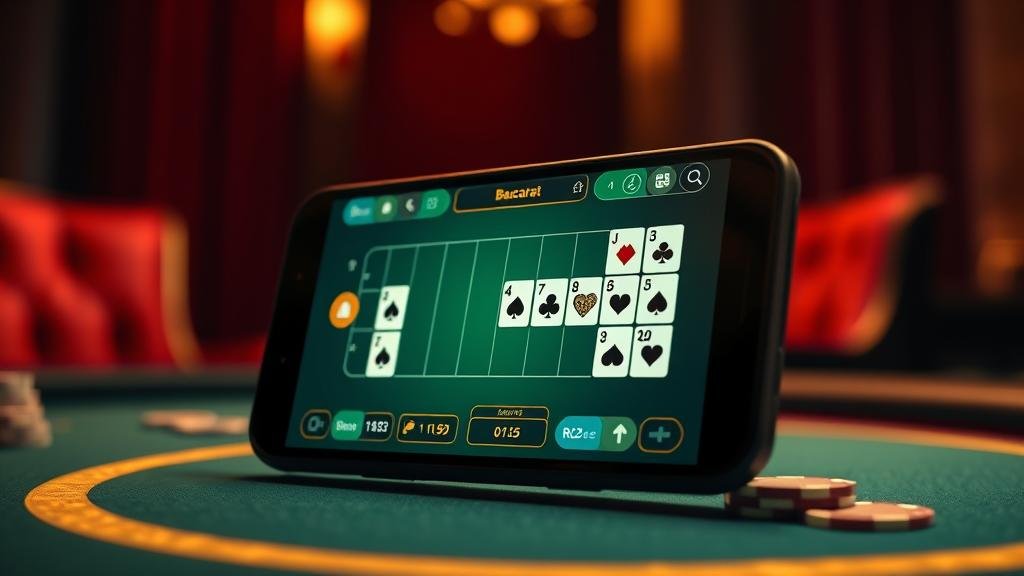 สมองที่เต็มไปด้วยวงจรแสดงถึงการวิเคราะห์และกลยุทธ์บาคาร่า