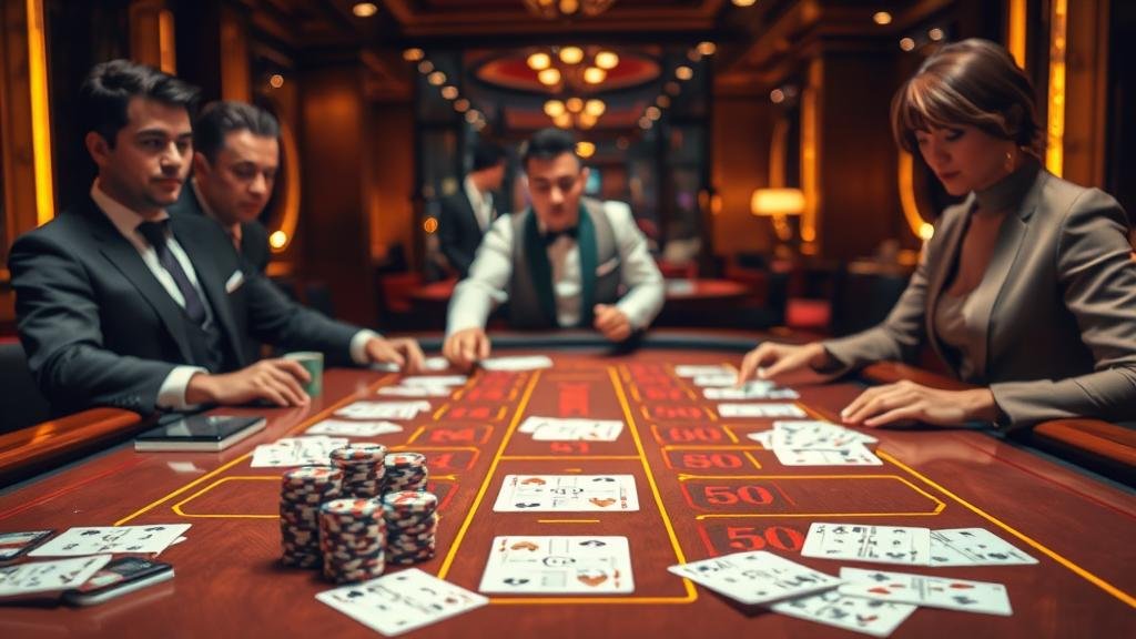 คู่มือสังเคราะห์เค้าไพ่บาคาร่า: เทคนิคเลือกห้อง LuckyStreak และวางเดิมพันให้ค...