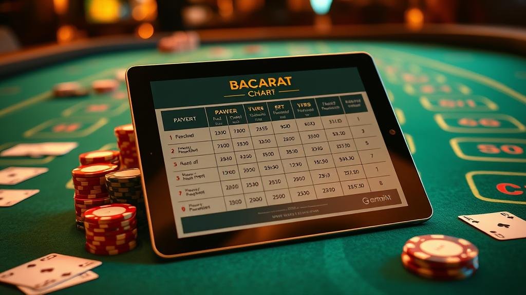 การอ่านเค้าไพ่บาคาร่าจากตารางสถิติ