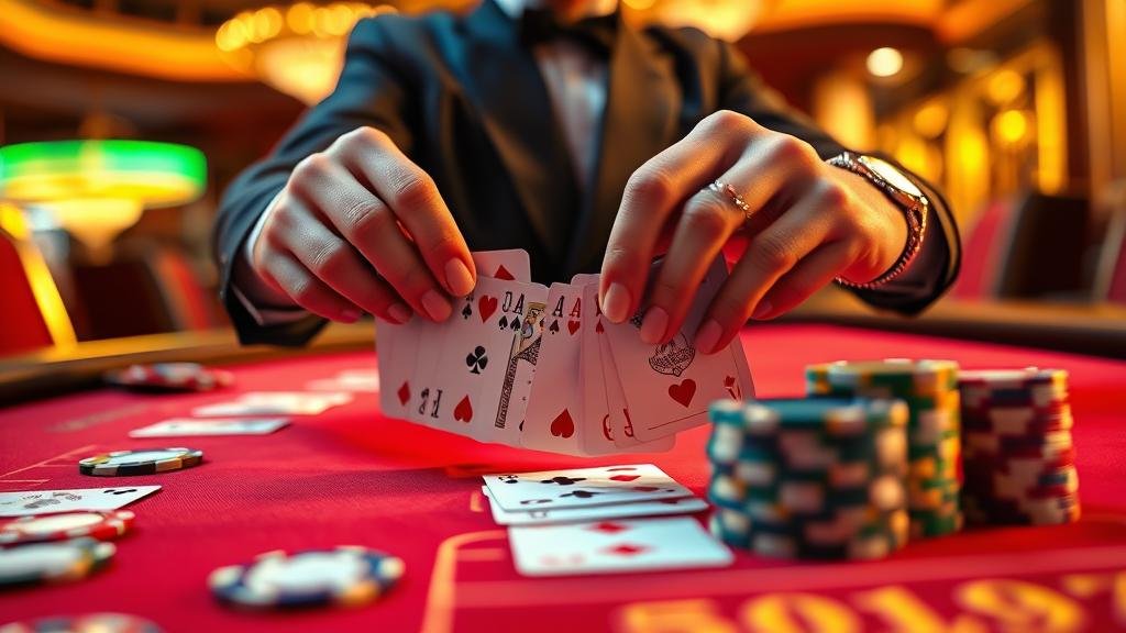 ตัวอย่างเค้าไพ่ปิงปองบาคาร่า