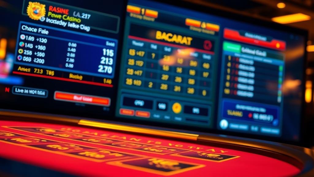 ตารางสถิติเค้าไพ่บาคาร่า