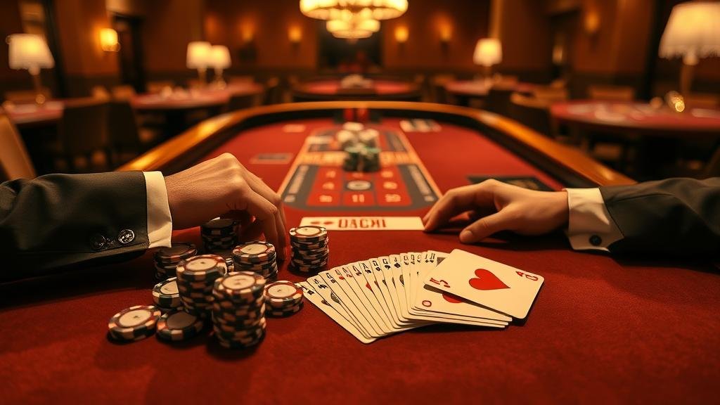 อินเทอร์เฟซบาคาร่าบน iPad