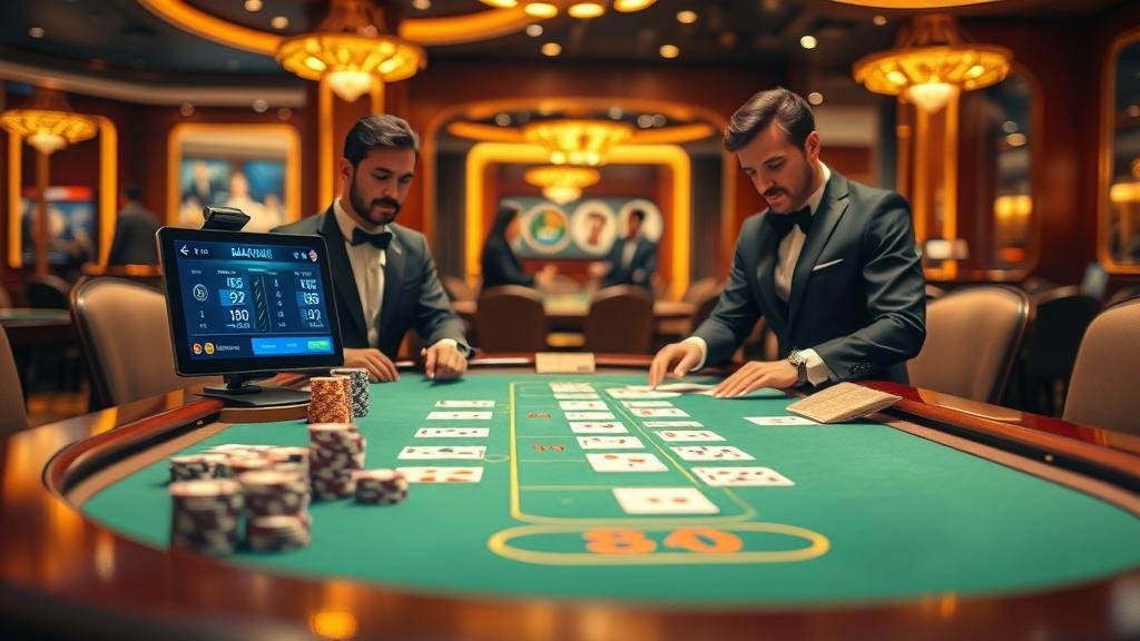 ตัวอย่างเค้าไพ่บาคาร่าแบบต่างๆ