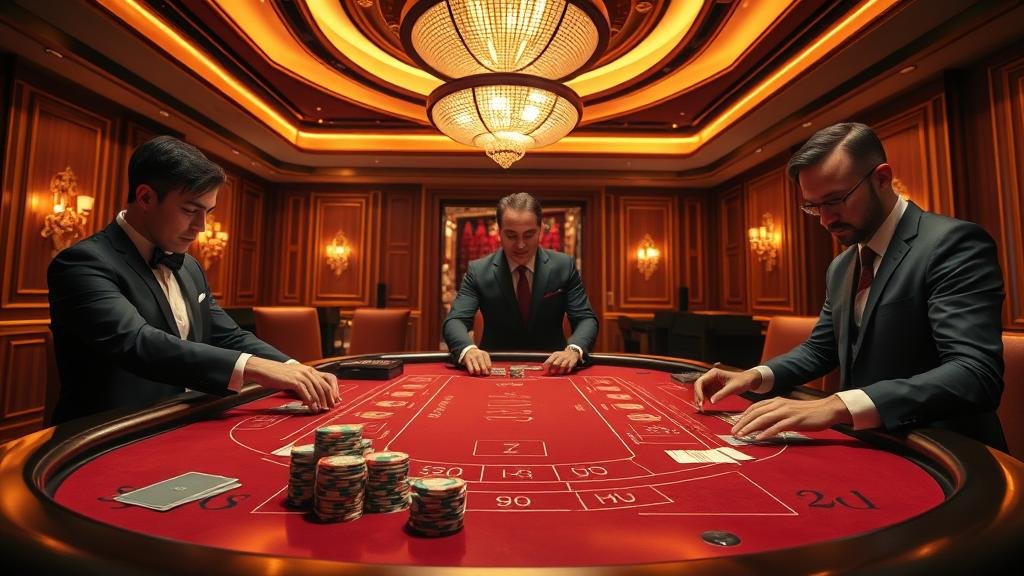 การวางเดิมพันในเกมบาคาร่า สตูดิโอ