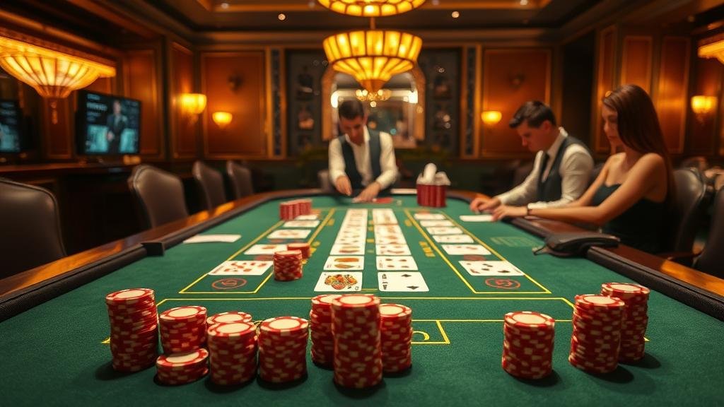 การวางเดิมพันตาโตในเกมบาคาร่า