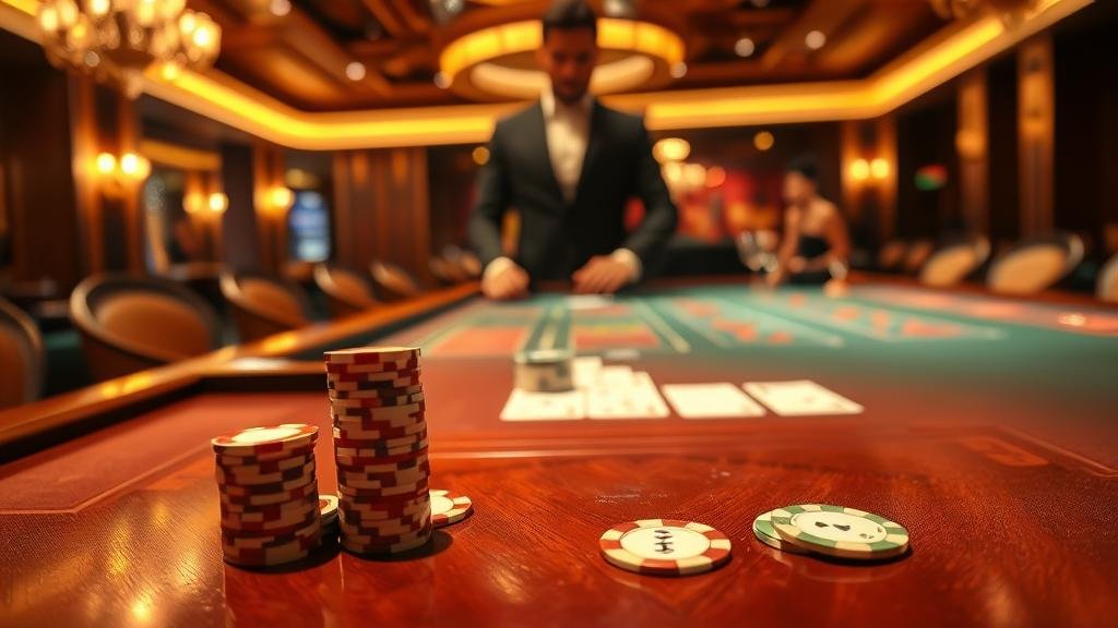 อินเทอร์เฟซเกมบาคาร่า XPG ที่ทันสมัย