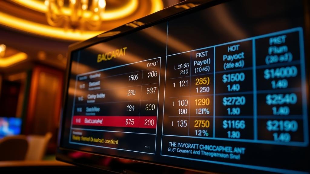 เปรียบเทียบหน้าจอเกมบาคาร่าจากค่ายต่างๆ