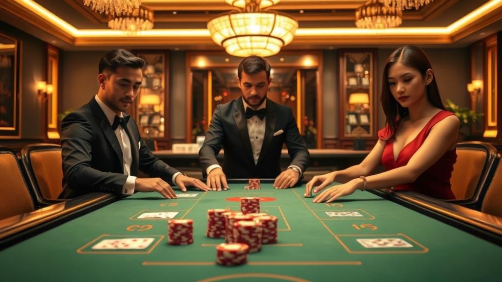 การวางเดิมพันในเกมบาคาร่า