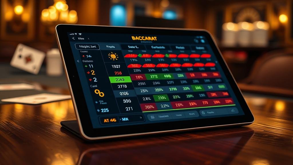 ภาพประกอบเค้าไพ่บาคาร่าสำหรับคาดการณ์