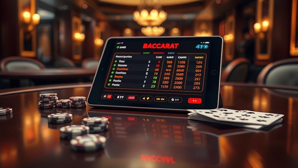 เทคนิคการเดินเงินบาคาร่าบนแท็บเล็ต