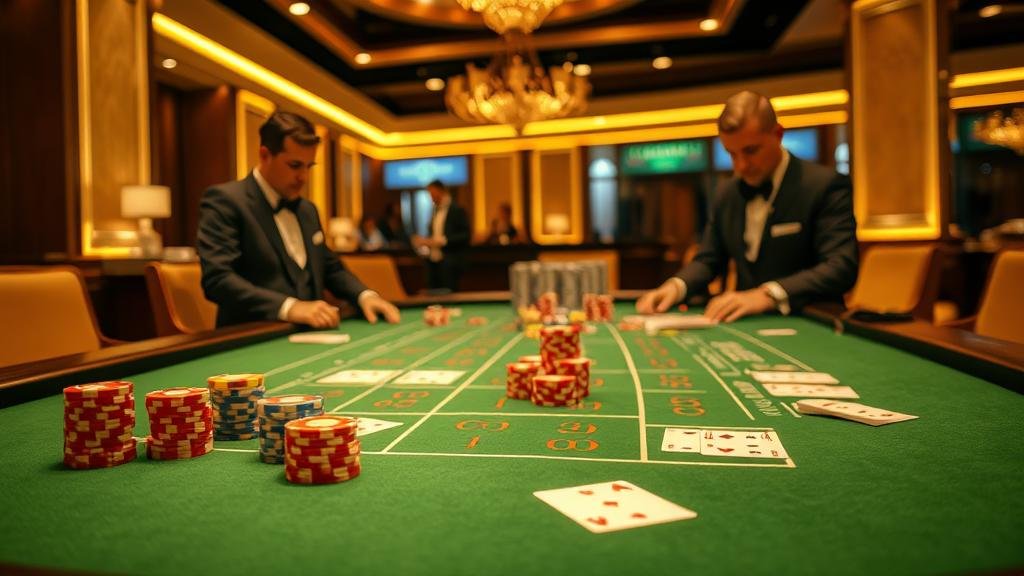 ภาพประกอบเทคนิคการอ่านเค้าไพ่บาคาร่า