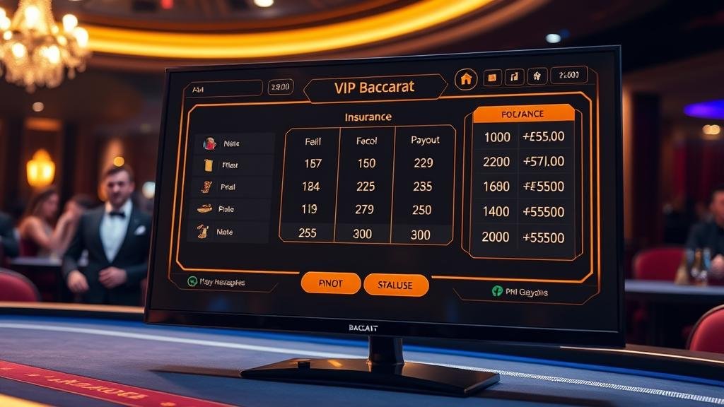 กราฟแสดงกลยุทธ์การเดินเงินทุนน้อยในบาคาร่า