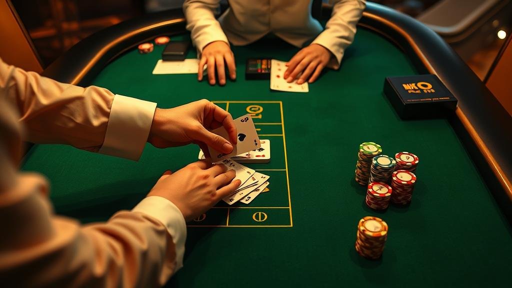 หน้าจอแสดงสถิติและบันทึกผลการเล่นบาคาร่า