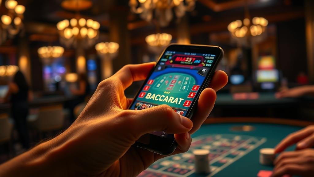 สถิติบาคาร่าบนแท็บเล็ต