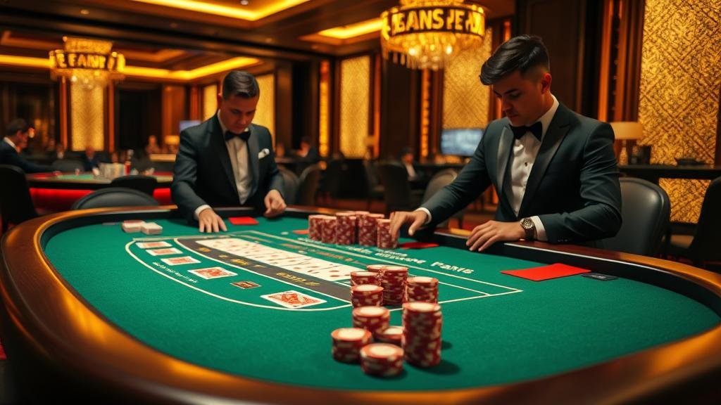 ภาพประกอบเค้าไพ่บาคาร่า Triple และรูปแบบต่างๆ