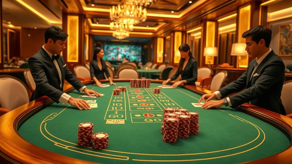 การอ่านเค้าไพ่บาคาร่าแบบสลับคู่