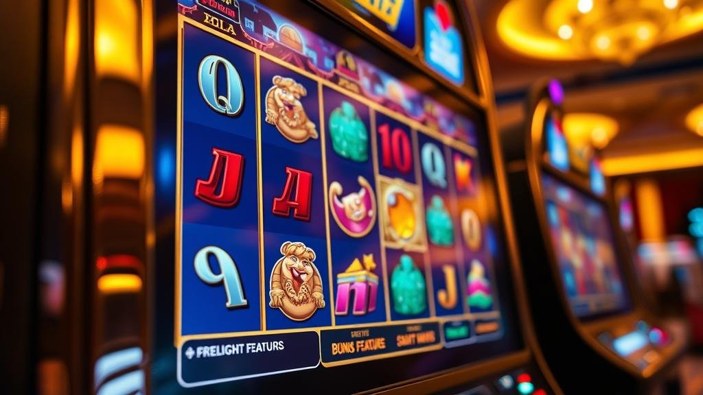 หน้าจอเกมสล็อต Red Tiger พร้อมปุ่มซื้อฟรีสปิน