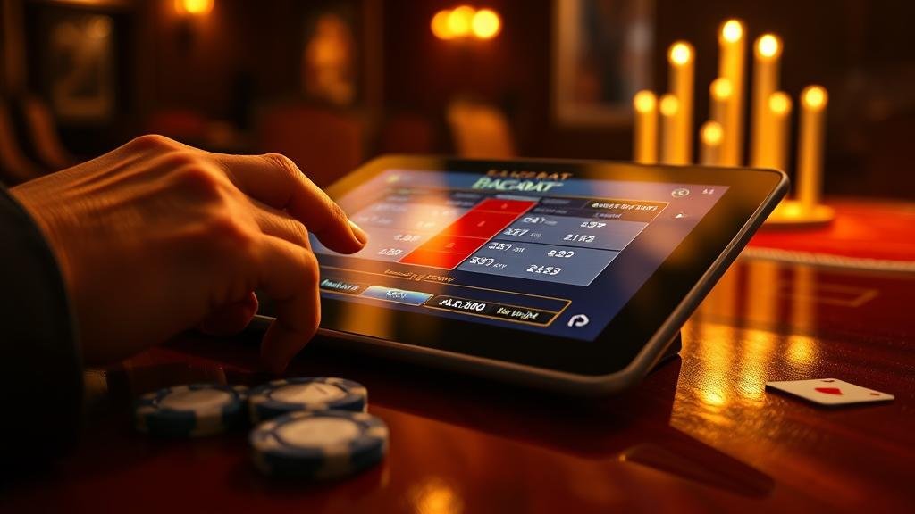 ประสบการณ์บาคาร่าสดบนแท็บเล็ต