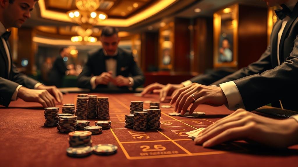 กราฟแสดงผลกำไรจากการเล่นบาคาร่า