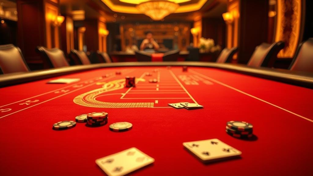 หน้าจอเกมบาคาร่า SA Gaming บนแท็บเล็ต