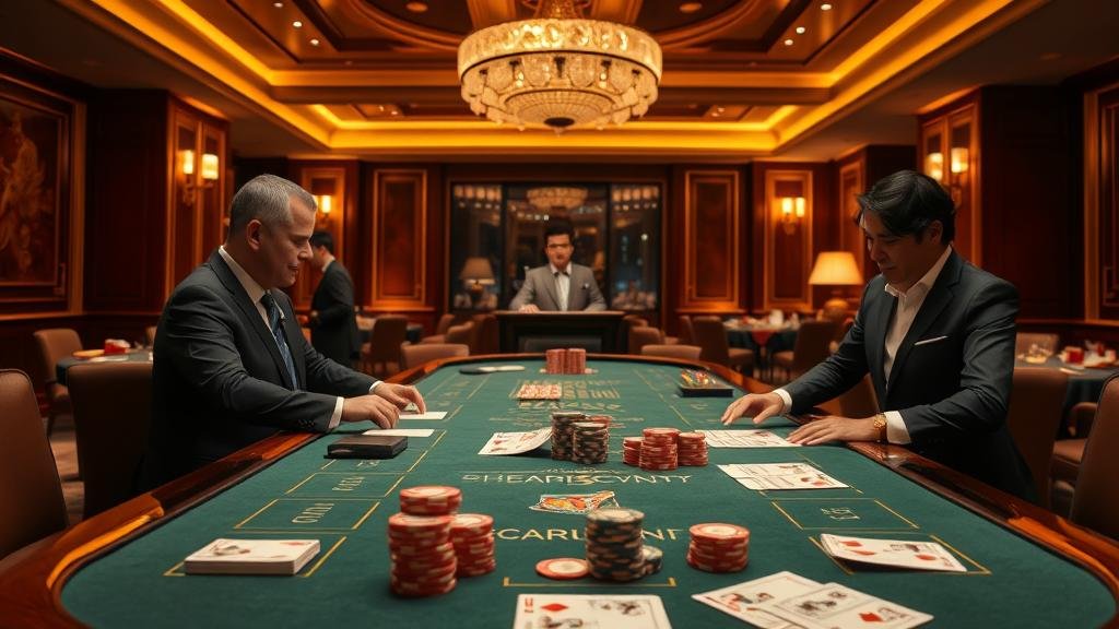 การเดิมพันไพ่คู่ในบาคาร่า