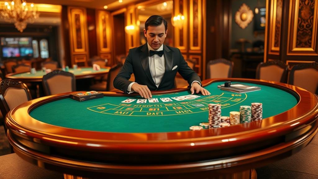 การวิเคราะห์เค้าไพ่บาคาร่าบนแท็บเล็ต