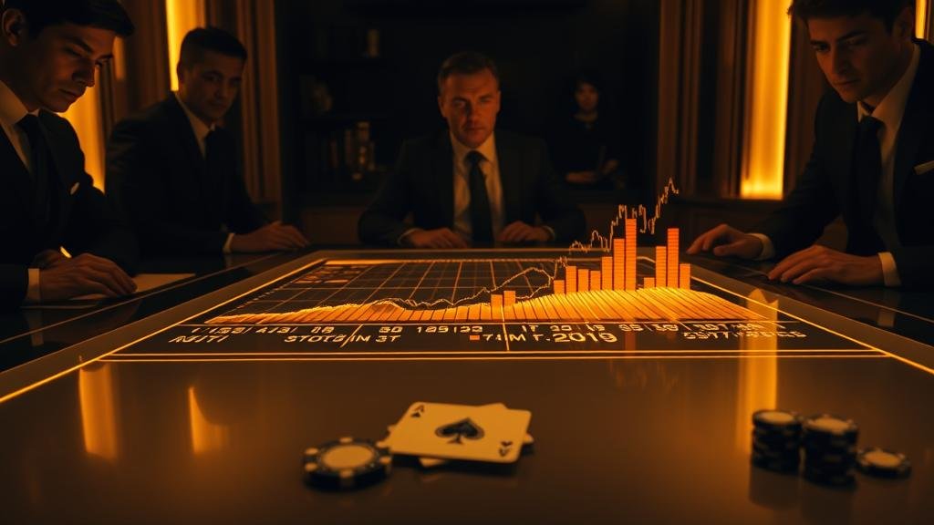 นักลงทุนชาวไทยศึกษาข้อมูลหุ้น