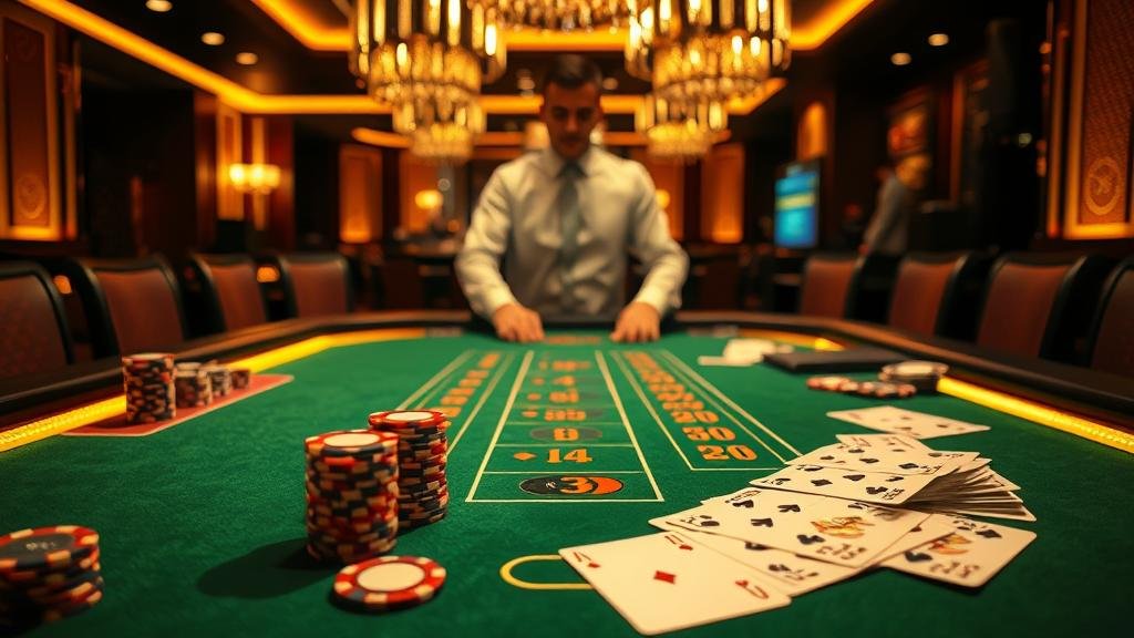 ตัวอย่างผลการเปิดไพ่บาคาร่า