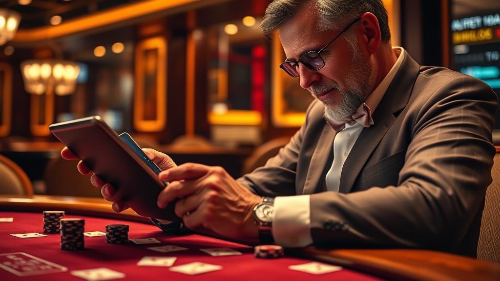 โต๊ะบาคาร่าสุดหรูในคาสิโน