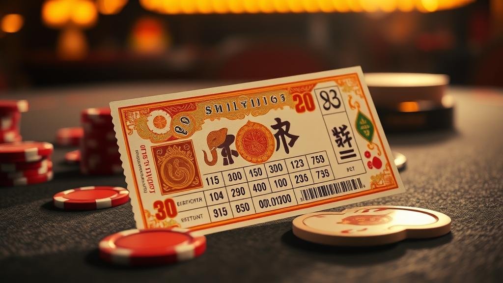 อินโฟกราฟิกแสดงความสัมพันธ์ระหว่างสีและเลขหวยมงคล