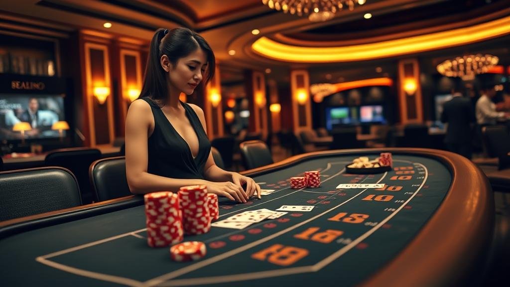 ภาพแสดงการทำงานของ AI วิเคราะห์ข้อมูลเกมบาคาร่า