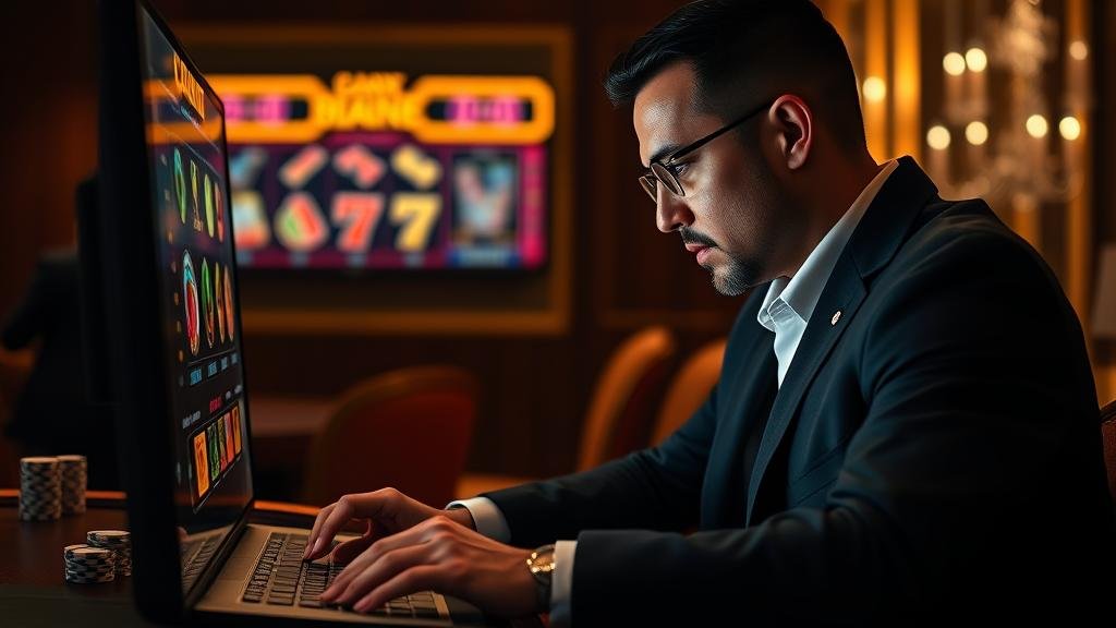 Infographic แสดงสถิติและกลยุทธ์การเล่นสล็อต