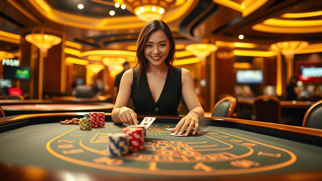 ตัวอย่างเค้าไพ่มังกรและปิงปองในบาคาร่า