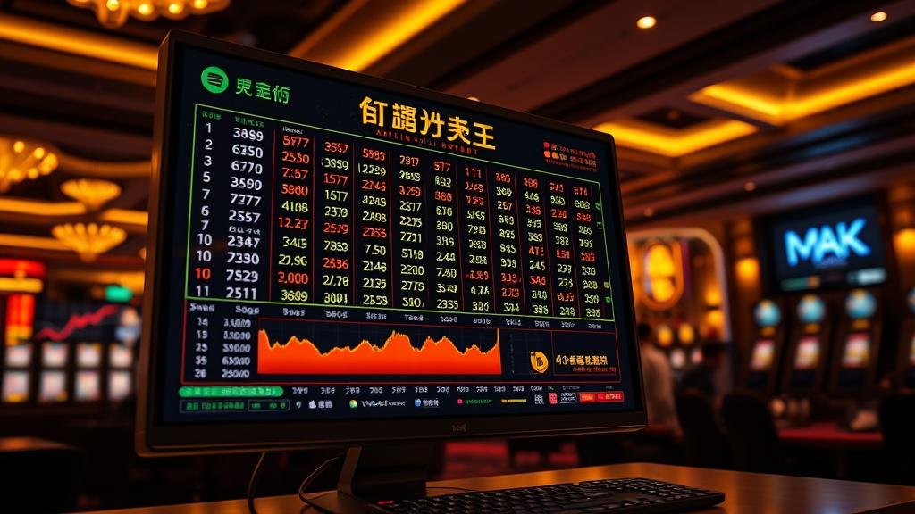 กราฟหุ้นเอเชียและการวิเคราะห์เลขเด็ด