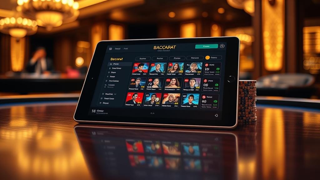 การวิเคราะห์สถิติบาคาร่าบนหน้าจอคอมพิวเตอร์