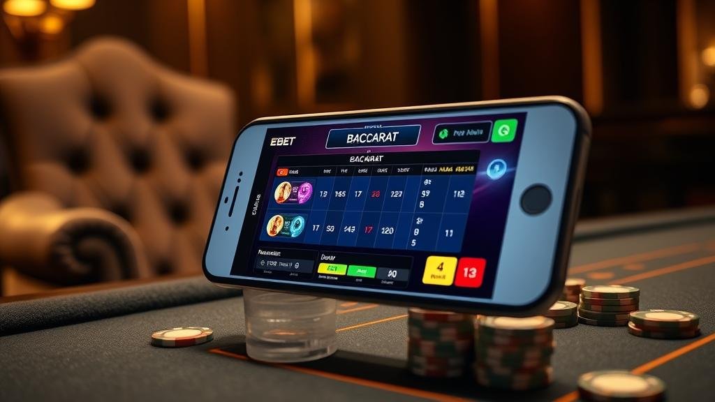 กราฟิกแสดงการทำกำไรไวในบาคาร่า