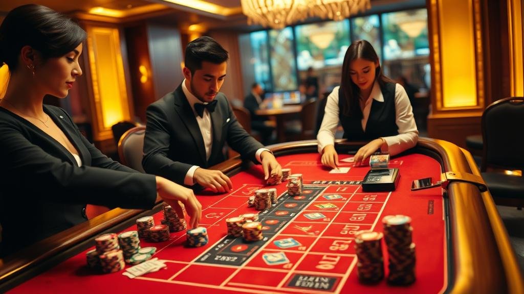 การเล่นบาคาร่าบนแท็บเล็ต