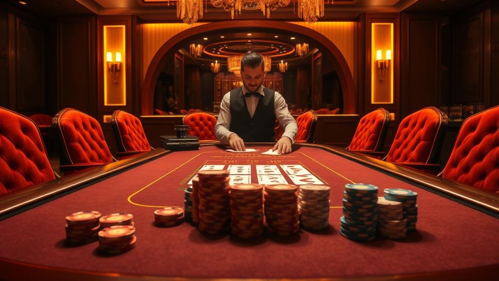 ตัวอย่างเค้าไพ่บาคาร่า: ปิงปอง, มังกร, สามติด