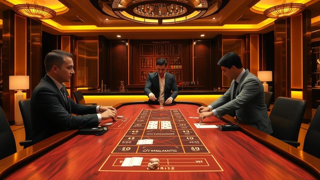 อินเทอร์เฟซเกมบาคาร่า EBet และ AsiaGaming