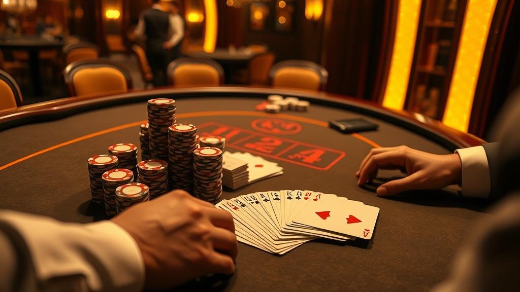 ตัวอย่างเค้าไพ่บาคาร่า ปิงปอง และ ถนน