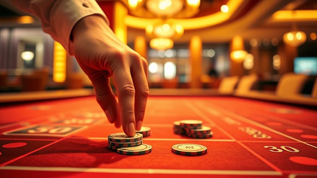 โต๊ะบาคาร่าและการแจกไพ่