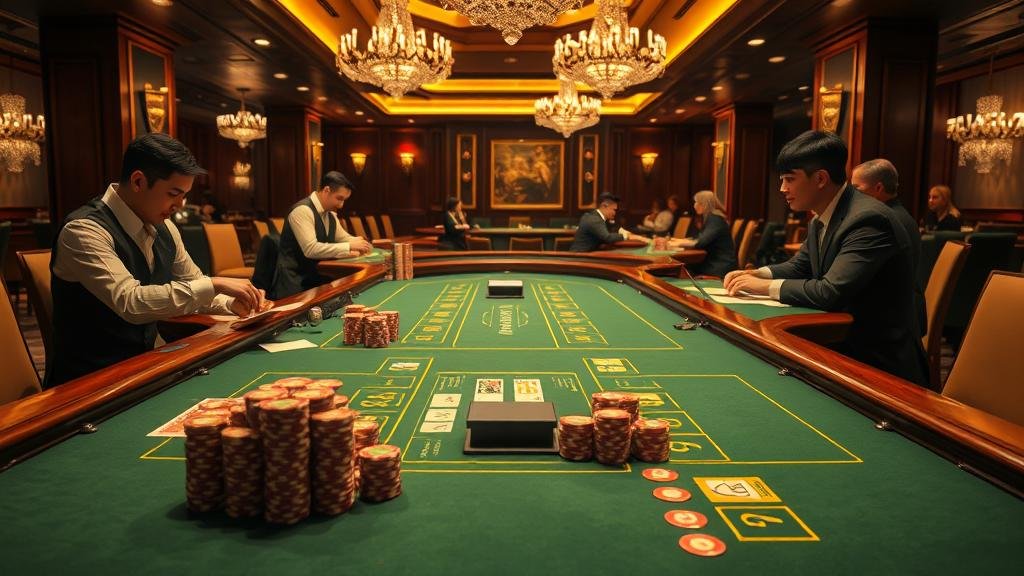 การเล่นบาคาร่าหลายโต๊ะบนมือถือ